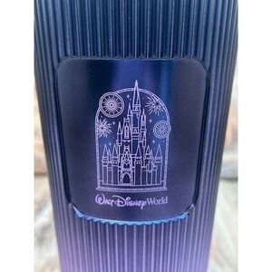 Starbucks Walt Disney World Castle Fireworks Gradient Purple Tumbler w/Straw NEW